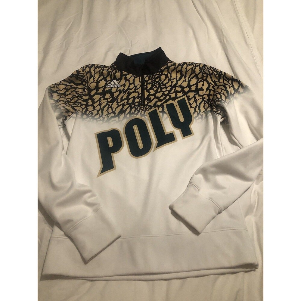 Adidas Softball Unisex Long Sleeve 1/4 Zip Pullover Medium Poly
